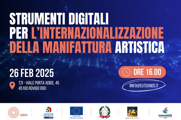 Free event: Digital tools for the internationalization of the Manifattura Artistica